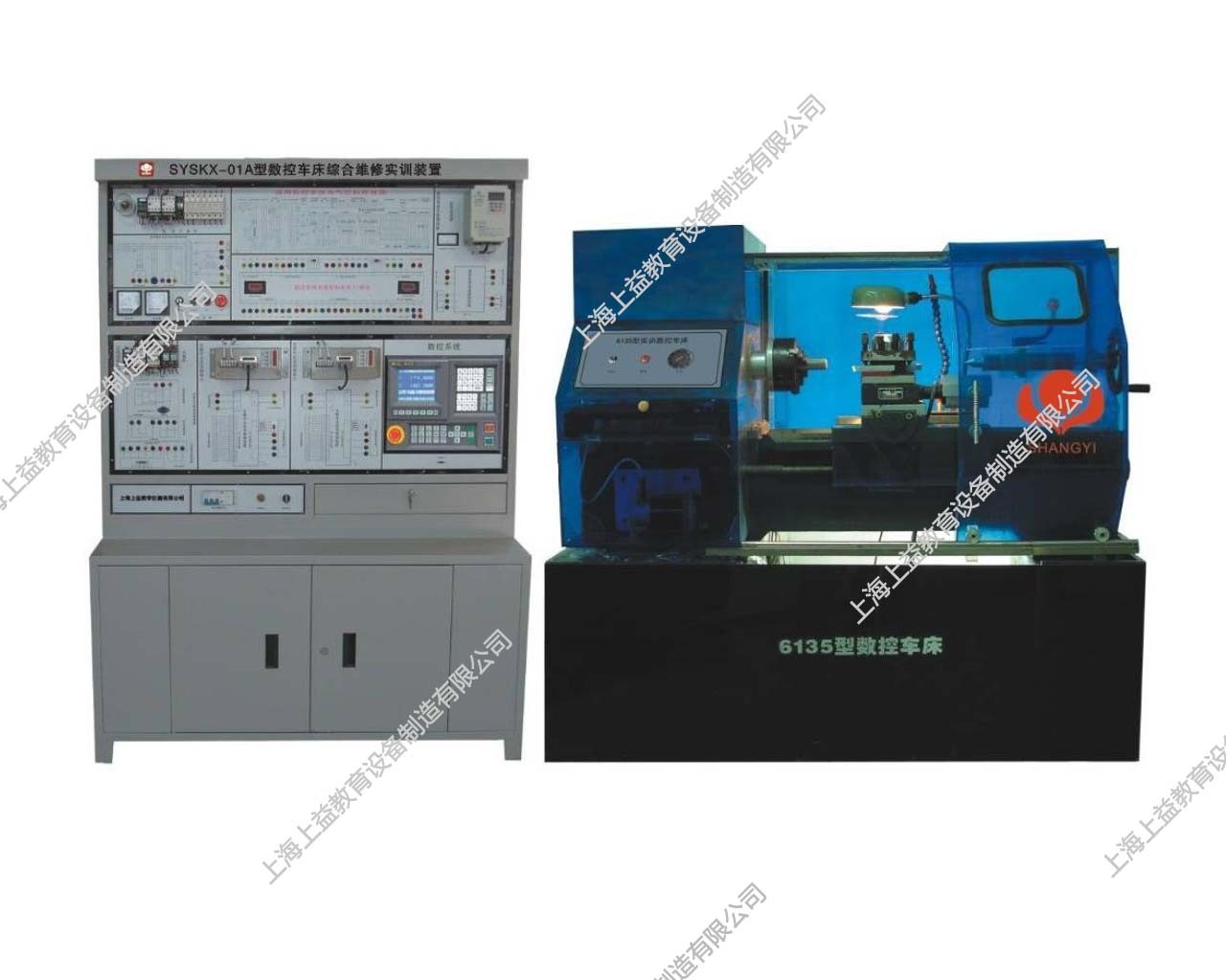 SYSKX-01A数控车床综合维修实训装置（国产系统）