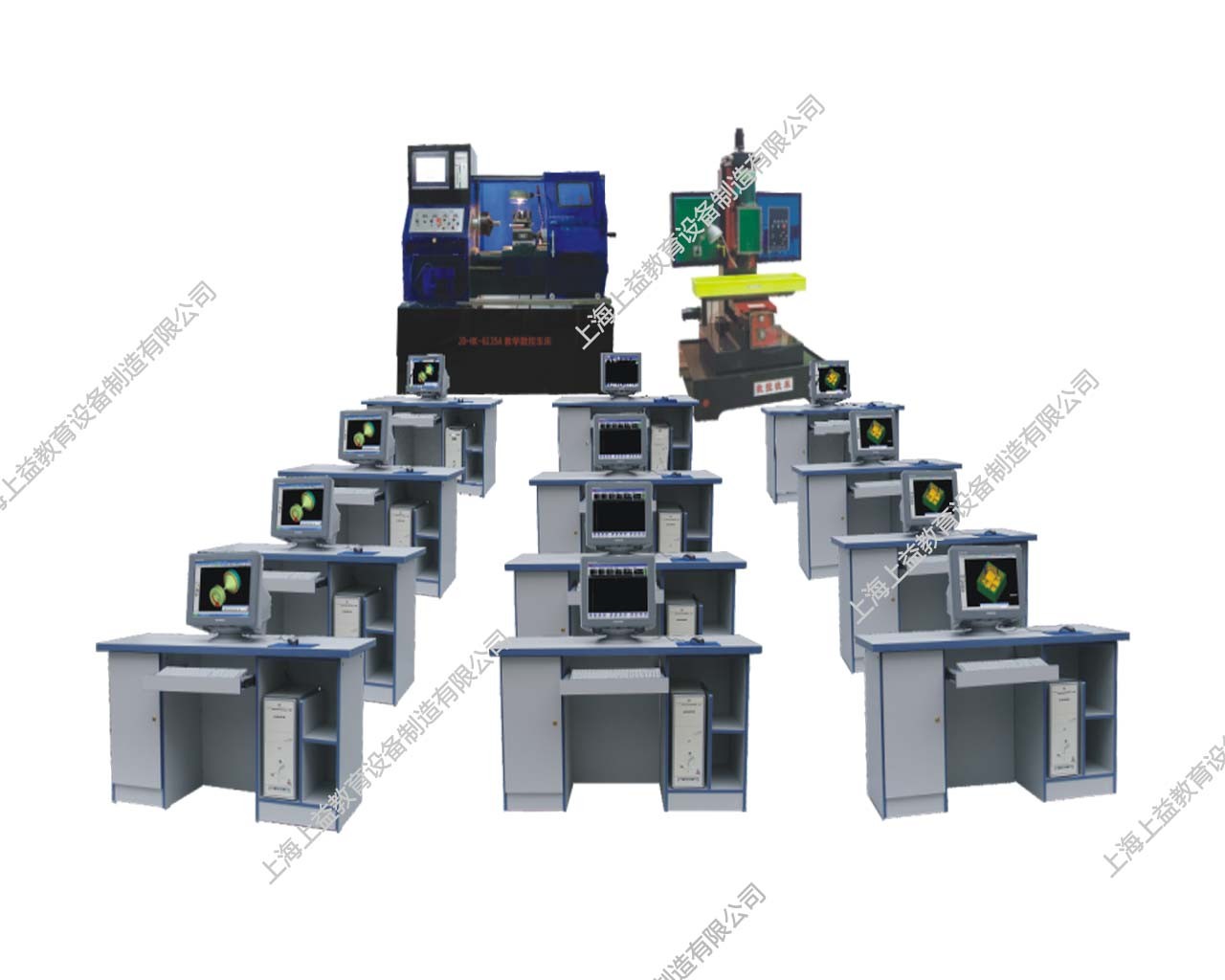 SYSKT-760B多媒体网络型数控机床机电一体化培训系统